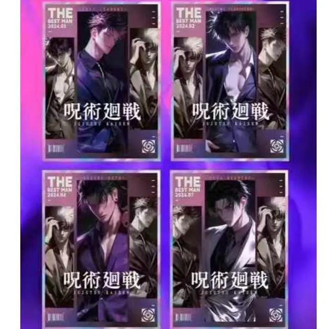 Japanese Anime Wholesale Game Cards Thickened SSR UR MR Jujutsu Kaisen JJK Anime Collection Cards