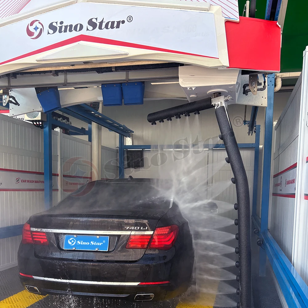 Max. Car Size 6000*2200*2000mm car washing equipment/ touch free automatic car wash machine with best design