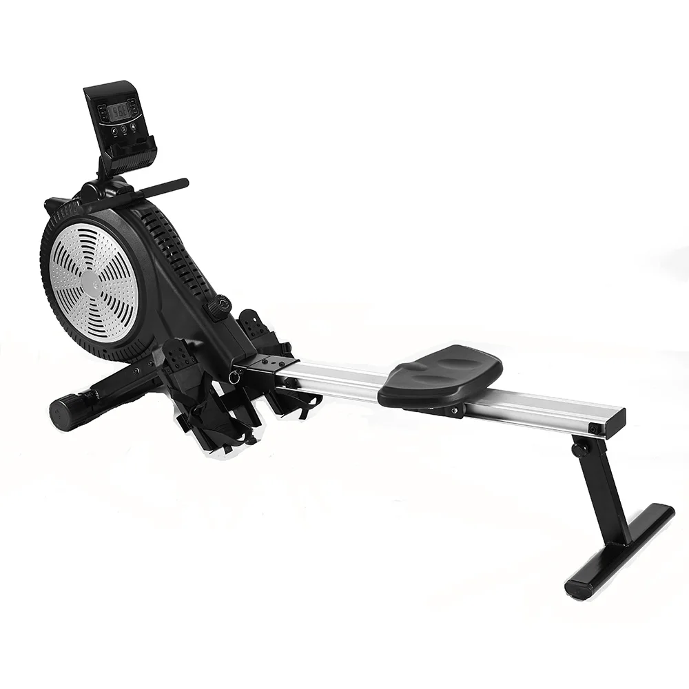 Home Fitness Gym Master Foldable Magnetic Wind Rowing Machine for Home Use with Water and Fan Type