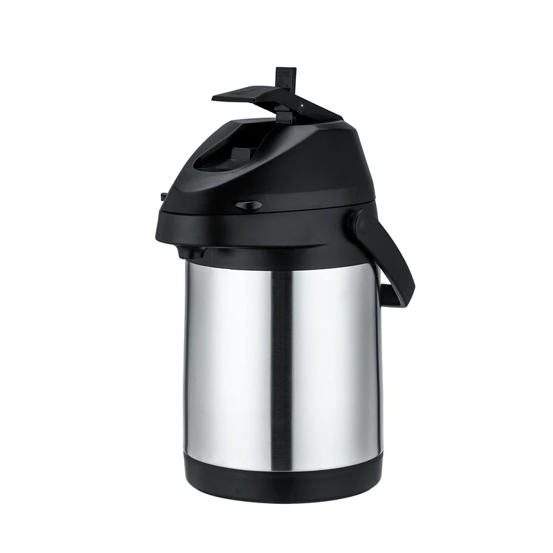 South American Hot Sale Best Quality Product Thermos Coffee Airpot Flask Pump Airpot Stainless Steel Bottle