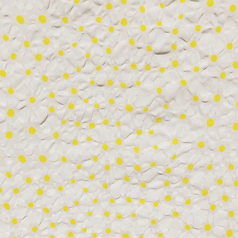 80*80 Factory direct sale The new fashion 100% cotton printed bubble fabric