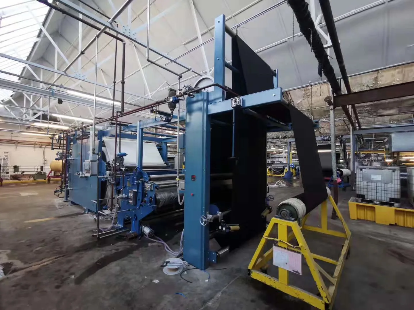 Good After Sales Service Rubber Blanket Compressive Opre-shrinking Cotton Woven Fabric Sanforizing Machine