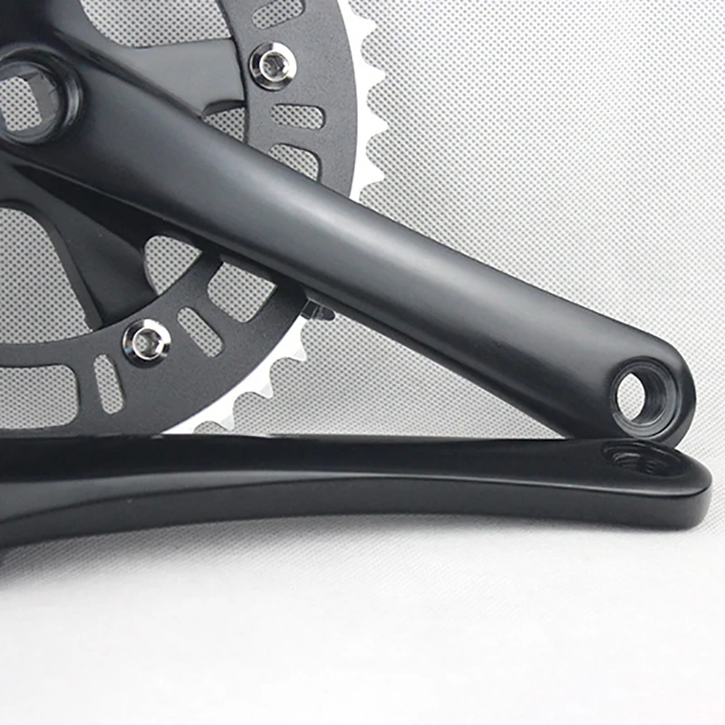 Wholesale track bike crankset 46T bicycle crank freewheel single speed road bike crank fixe Cassetes