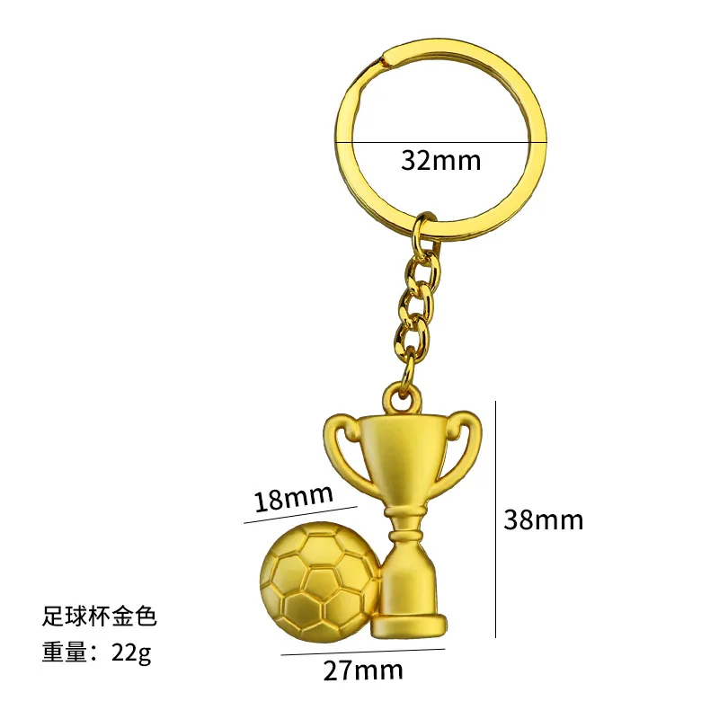 Custom logo Shopping Trolley Tokens Keychain Sport Gifts Souvenirs Metal Trolley Token Coin Keychain Mini Football Token Keyring