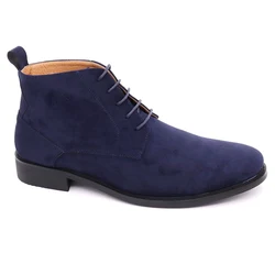 2019 New design Suede leather Casual man Derby dress boots Lace-Ups boots