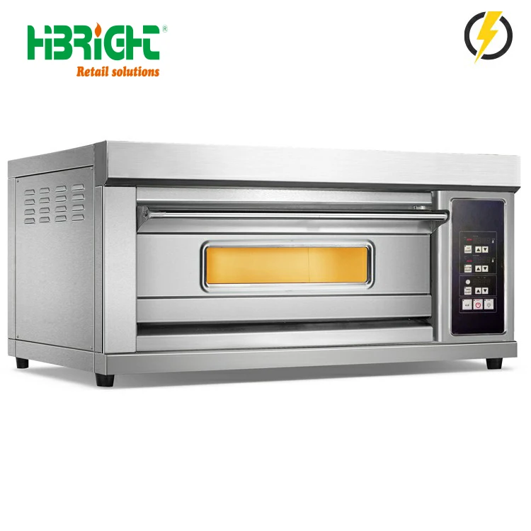 Highbright Commercial Heavy Duty Stainless Steel Kitchen Equipment Electric Deck Oven
