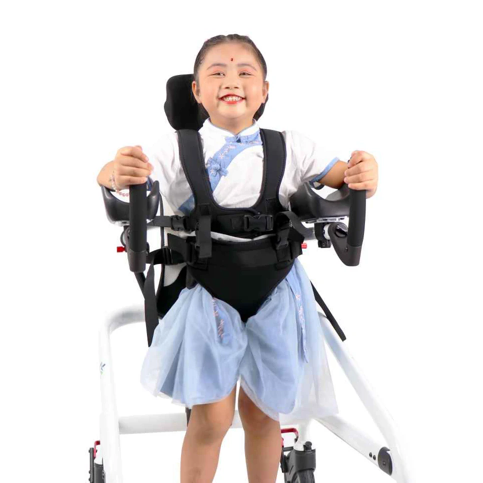 HEDY GT01 Factory Sale CE Adjustable Pediatric Gait Trainer For Disabled CP Cerebral Palsy SMA Special Needs Child Children Kids