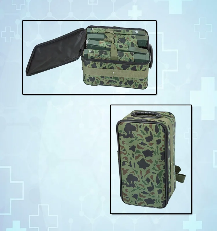 
Factory wholesale Leather Waterproof folding stretcher with Belts 
