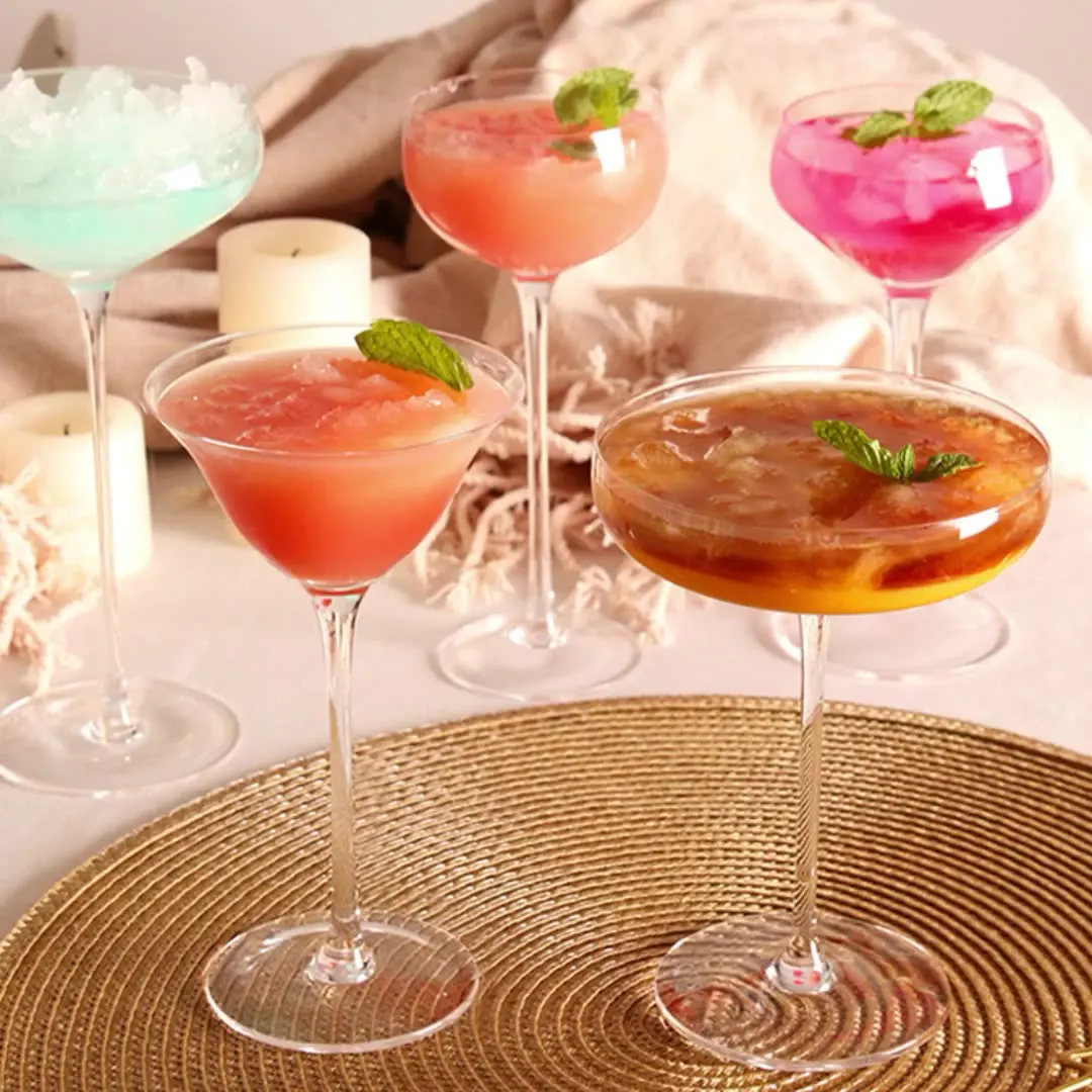 Luminous Libation Goblet Luxurious Glassware Ambrosia Aperitif Tumbler Enchanting Glassware for Exquisite Experiences
