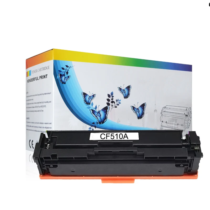 
Newest premium white compatible copier laser toner cartridge CF510A with chip compatible 650A for Color LaserJet Pro MFP M181 