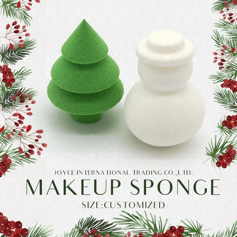 Customizable Colors Water Drop Shape Makeup Sponge Material Foundation Sponge