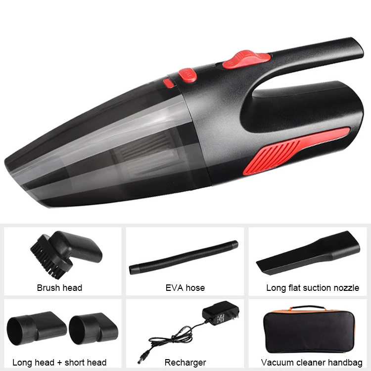 Hot Sale 120W Portable Charging Hand Held Car Vacuum Cleaner With 5500PA Suction DC12V High Power Wireless Car Vacuum