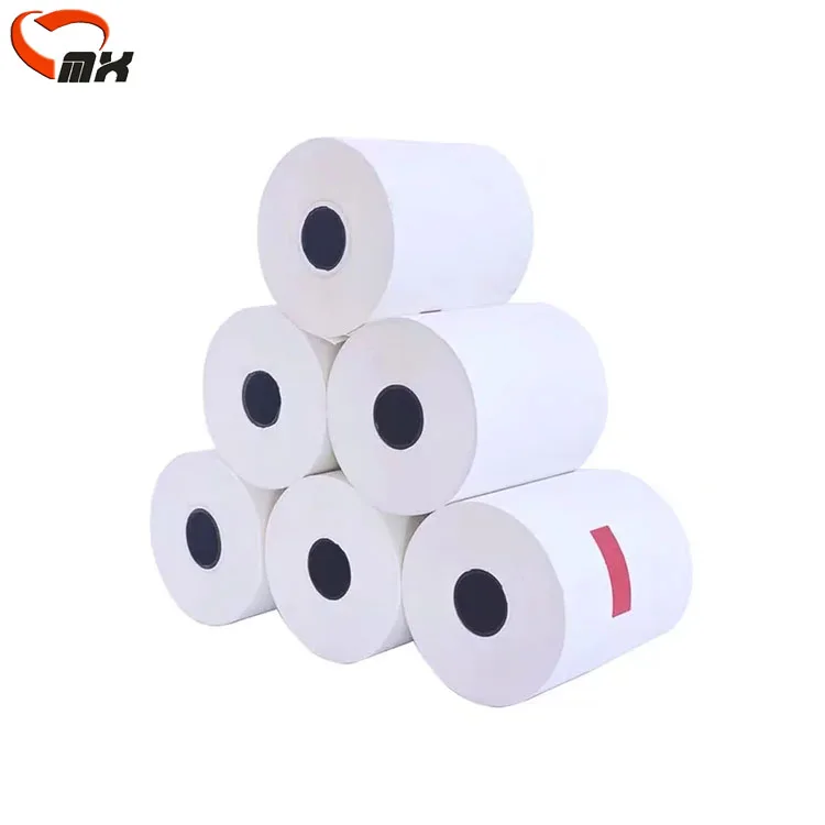 Free sample printer paper 80mm 57mm pure wood pulp thermal paper Receipt roll 45g 50g 55g 60g