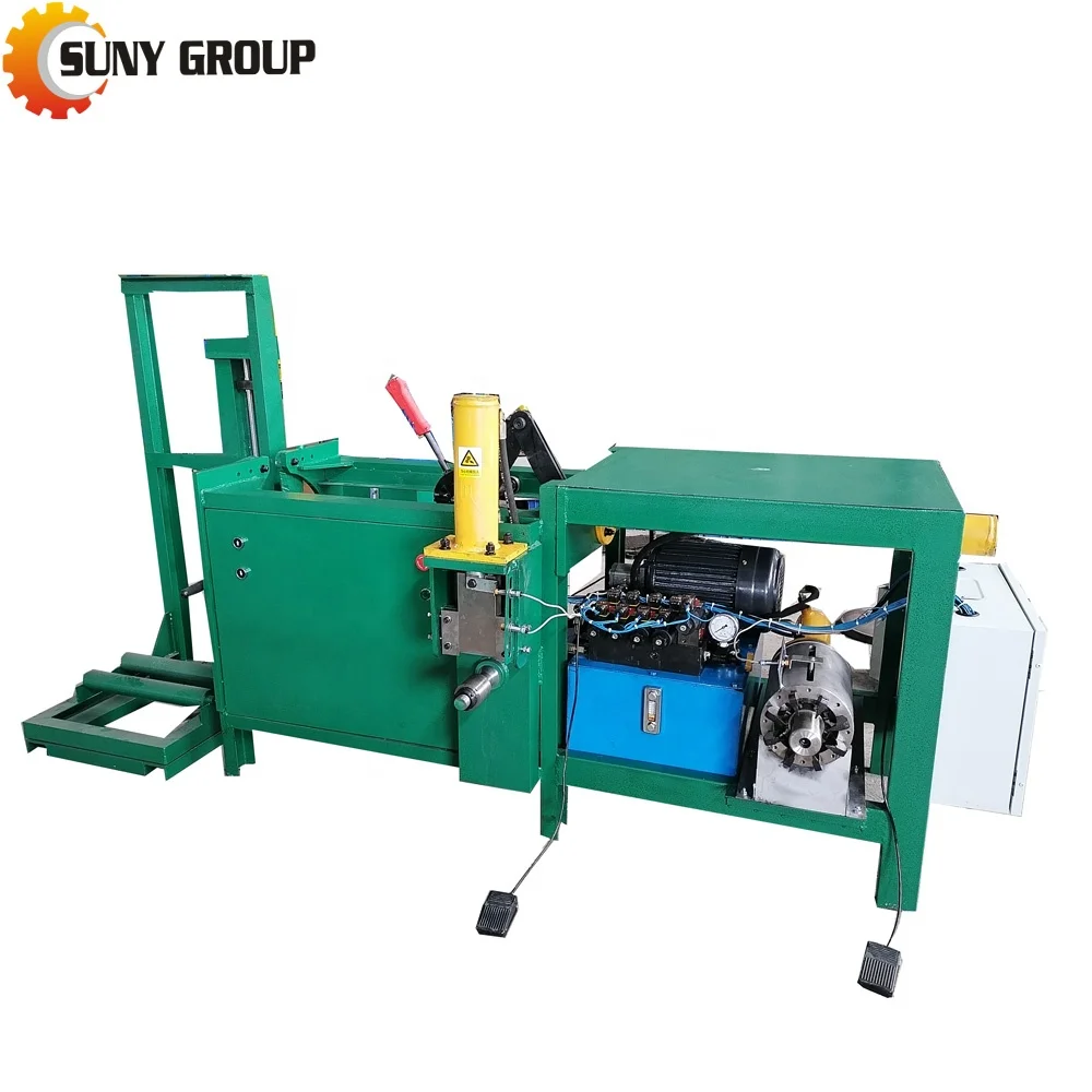 Metal Recycling Engines Scrap Used Motor Separating Machine Cutting Electric Motor Coil Machine