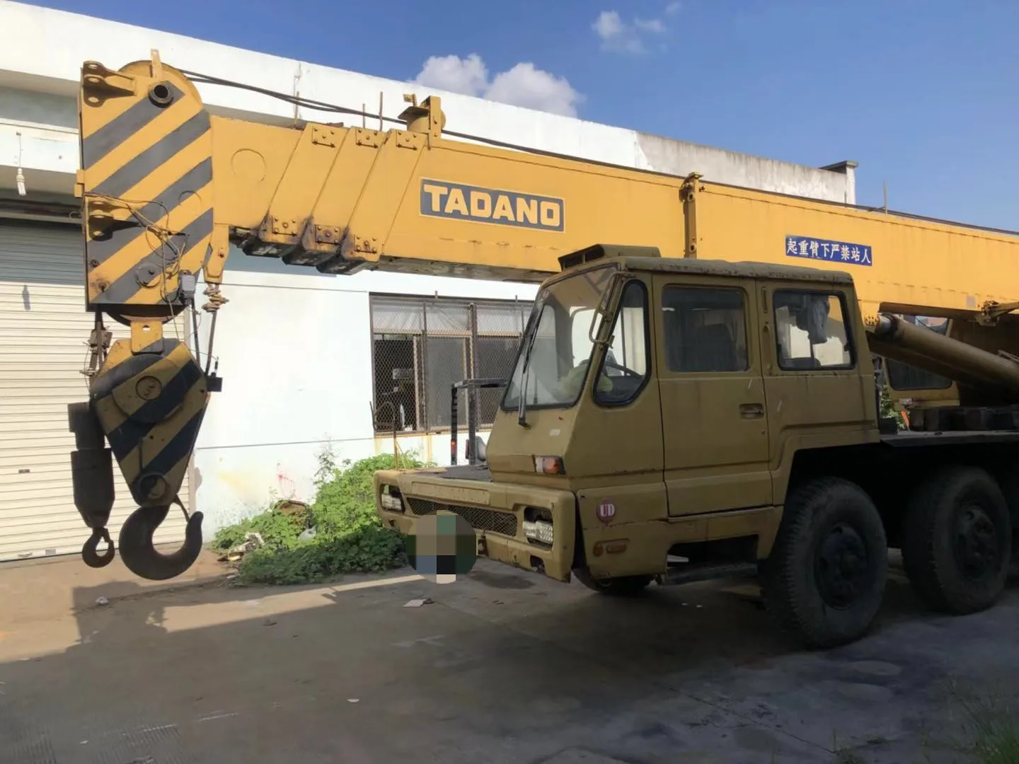 Б/у Автокран tadano tg500e 50t
