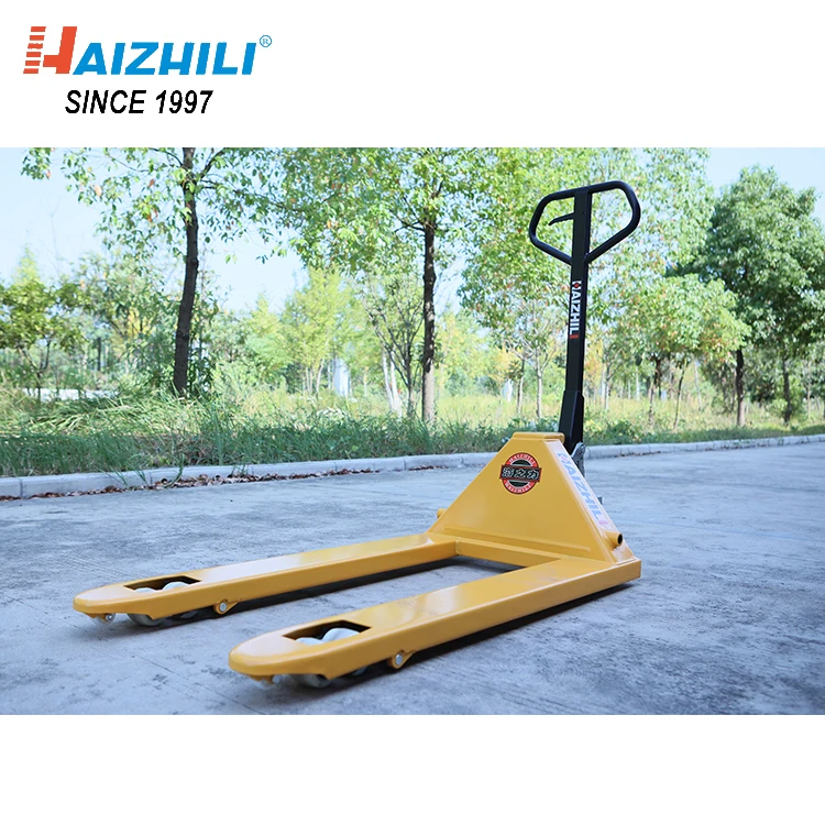 Hydraulic Forklifts Manual Hand Pallet Truck China 1150/1220mm 550/685mm HAIZHILI 1 Years CBYD-3T CN;GUA 205mm CE