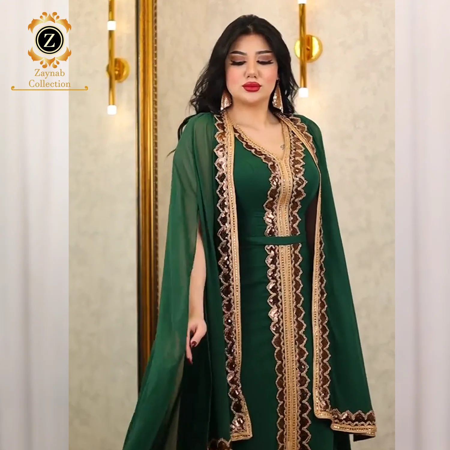 Zaynab Luxury Abaya Wholesale Dubai Black Abayas Saudi Arabia Designs Women Muslim Dress Turkey Jalabiya Jalabiya Evening Dress