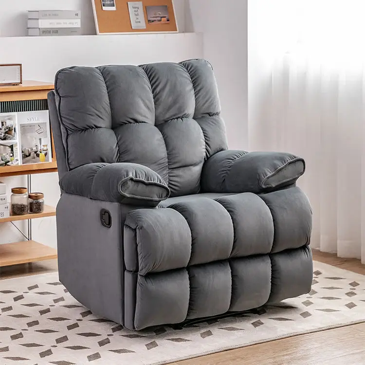 CY Modern Modular Manual ZOY Recliner Couch Electric 1 Seater Manufacture Single Fabric Recliner Chair