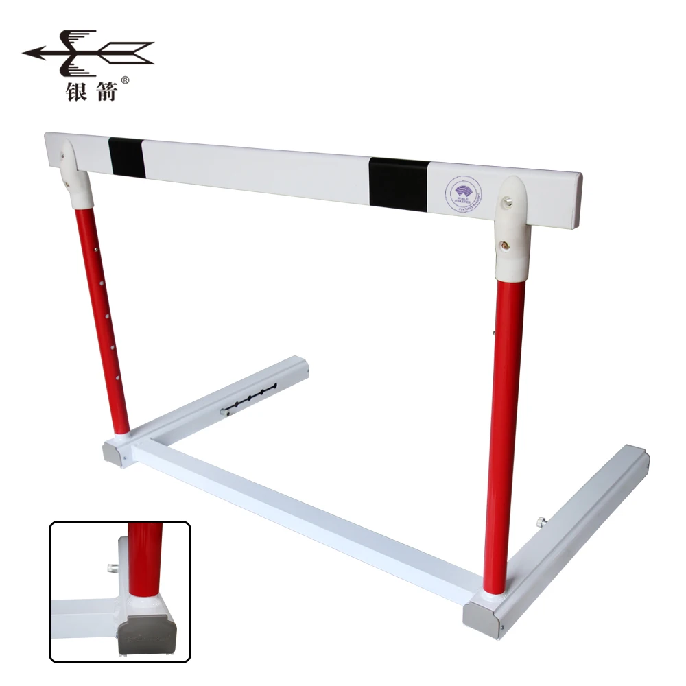 COMPETITION ONE-PIECE FRAME ALUMINIUM HURDLE WITH IAAF CERTIFICATE