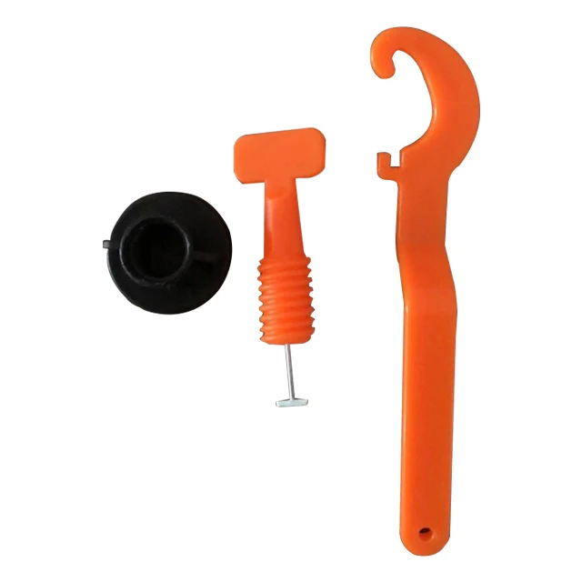 Tile Leveling System Kit, Tile Leveler Spacers Replaceable Steel Pins Ceramic Tile Installation Tool for Walls Flooring