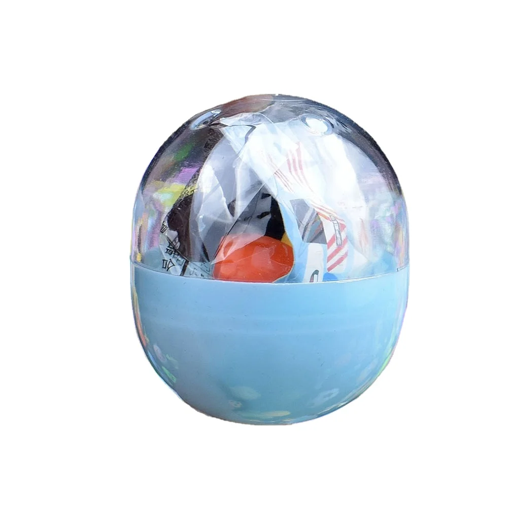 4.7*5.5cm Ellipse Plastic Color Balls Capsules Toys With Inside Different Small Toys Randomly Mix For Vending Machine