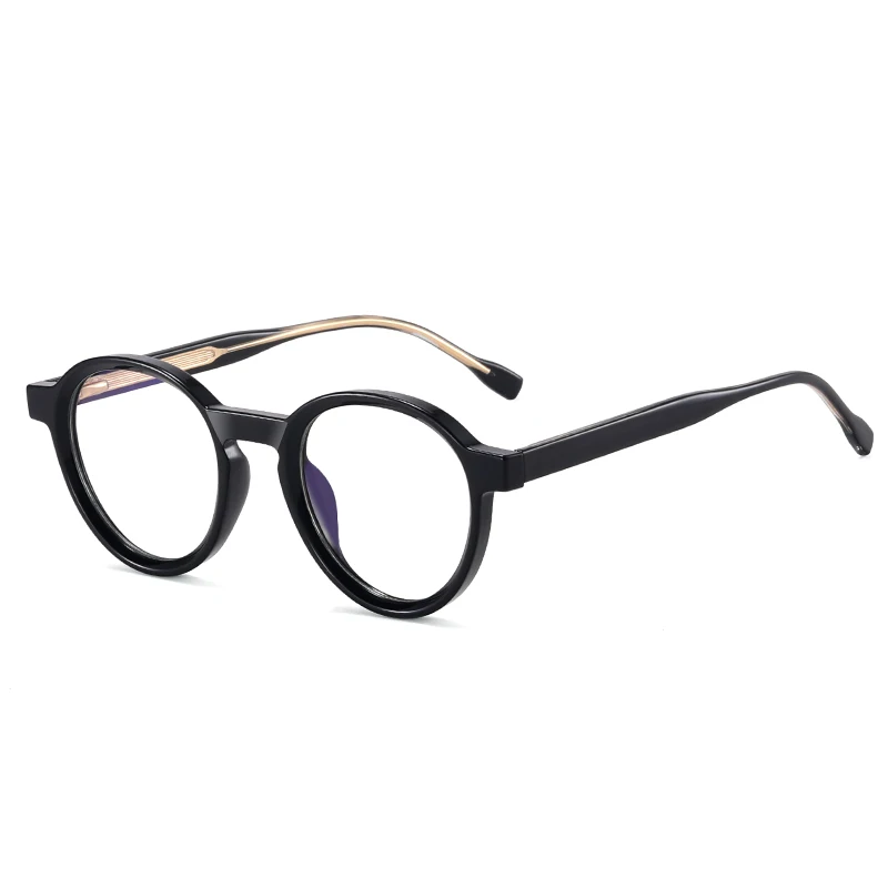 MS 97715 2024 New TR90 Cute Round Frame Glasses Anti-Blue Light Fashion Temperament Optical Glasses Optical Manufacturer