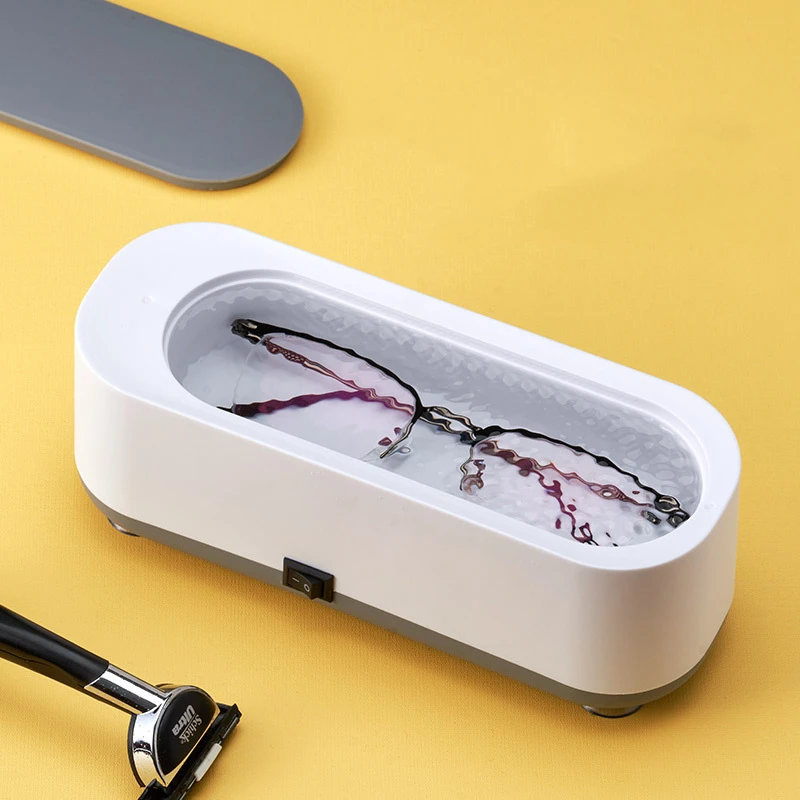 Multi-Function Makeup Tools Jewelry Cleaner Glasses Cleaning Box High Frequency Ultrasonic Cleaner