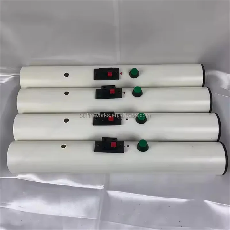 Handheld Cold Fountain Fireworks Pyro Wedding Machine Stage Firing System Sparkler Gun Shooter for Special Event Couple Entry DJ