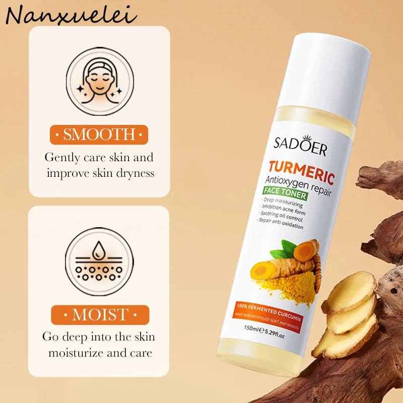 New Arrived Hot-Selling Anti Oxygen Repair Long-Lasting Moisturizing Turmeric Face Toner