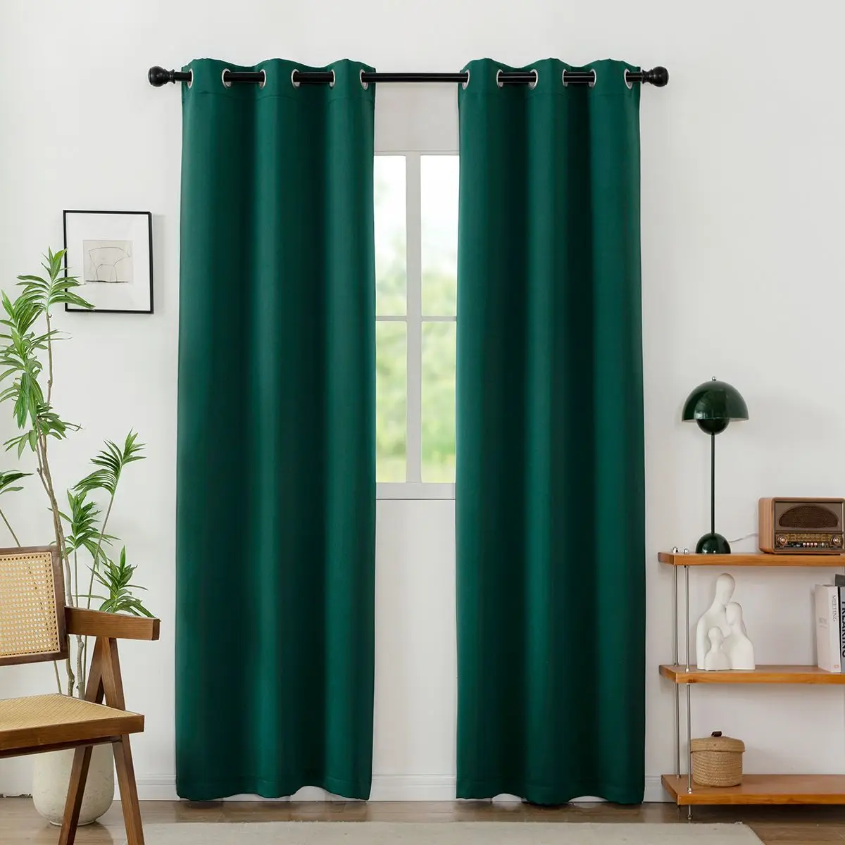High Quality Soundproof Curtains Set Living Room 100% Blackout Window Blind Curtain