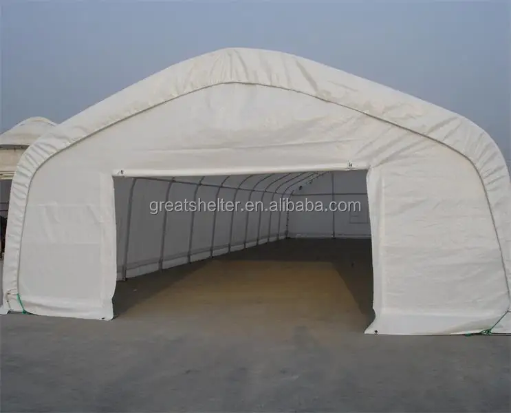 hot galvanized double truss steel frame manufacturing, structure for tent house, outdoor storage, industrial warehouse
