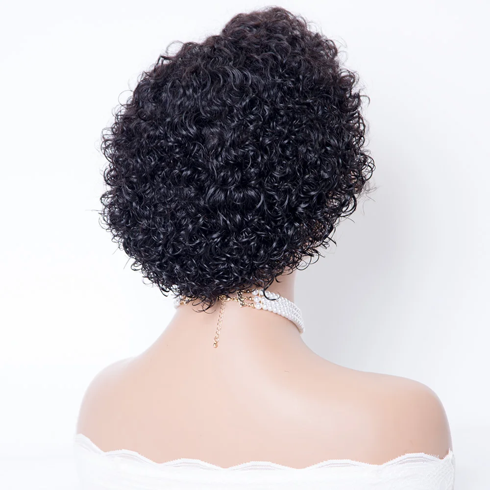 SW-1 Pixi cut lace front wig short wig cheap human hair wigs