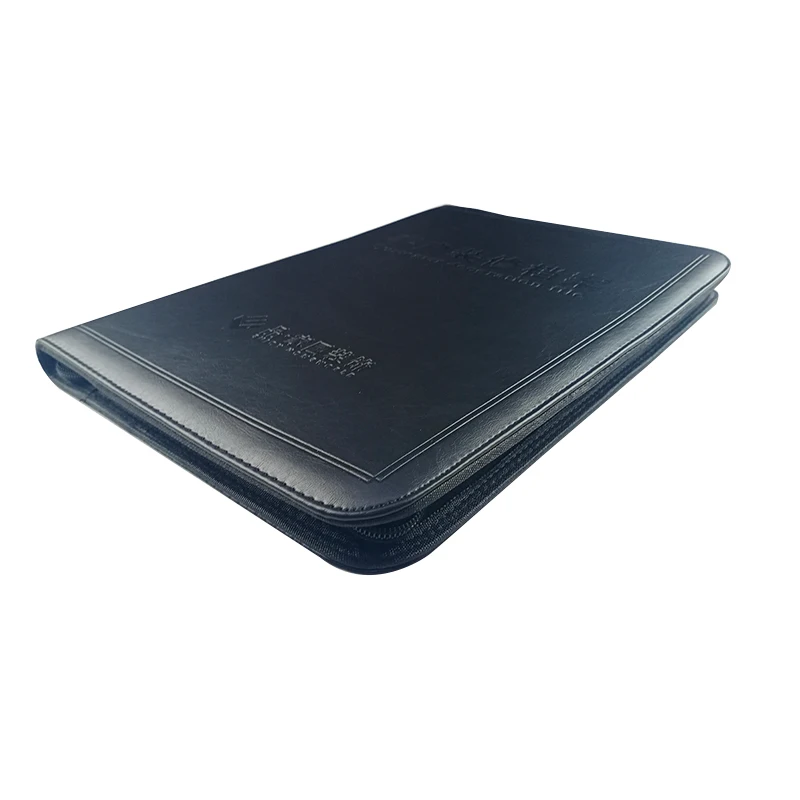 Custom Stylish Padfolio Portfolio Binders File Folder leather expandable portfolio leather folder