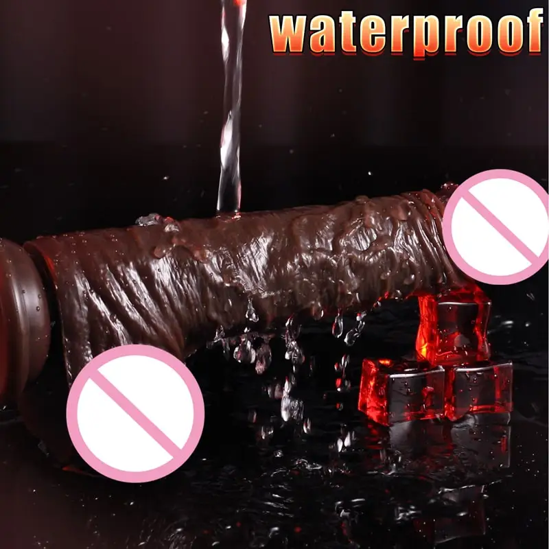 Novelty 8 Inch Realistic Slim Thrusting Artificial Silicone Dildo Making Dildo Liquid Silicone Rubber Adult Sex Toys