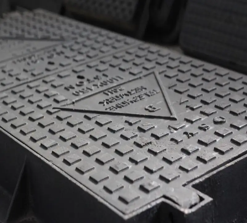 Rectangle Square Outdoor Drainage Sewer Water Well Covers Telecom Manhole Cover And Frame