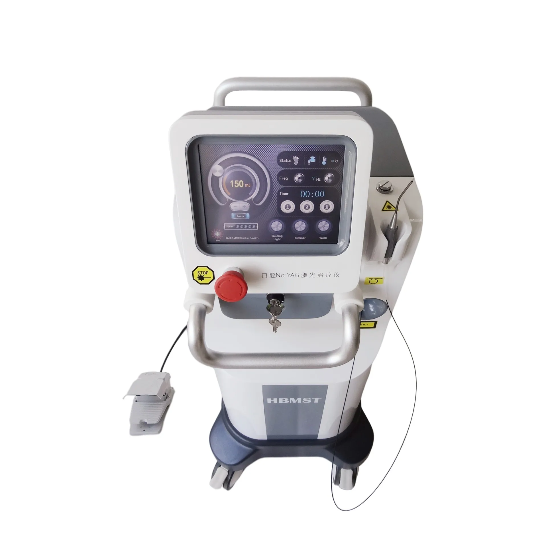 NDIYA Dental Laser 1064nm Laser Treatment Instrument with dental handpiece