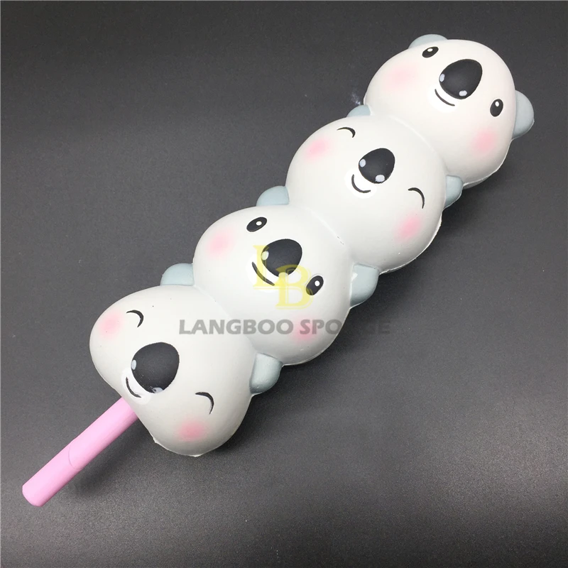 Custom factory wholesale panda dinosaur unicorn animal toy scented pen cover pu soft toys