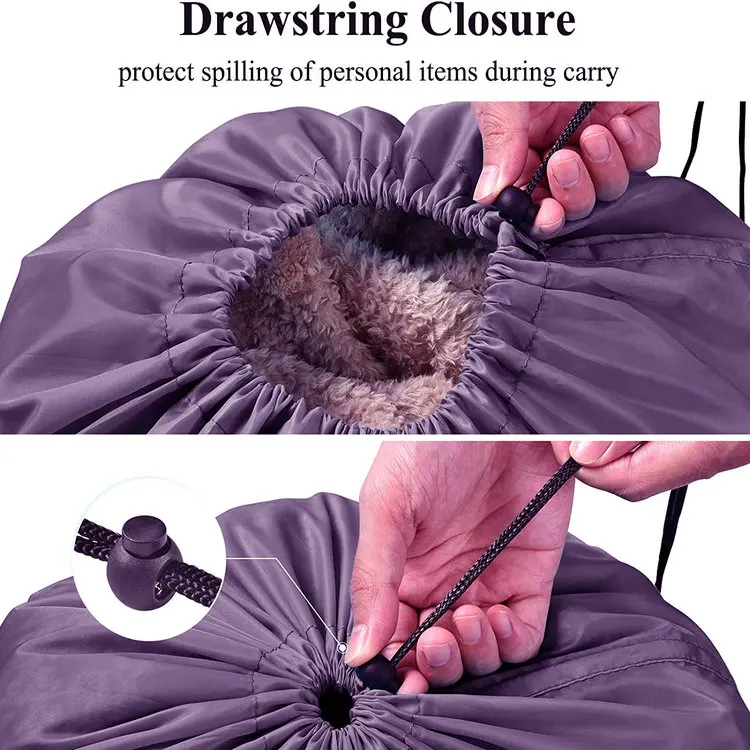 Durable Drawstring Laundry Washing Bag Travel Clothes Organizer for Home or College Special Purpose Case