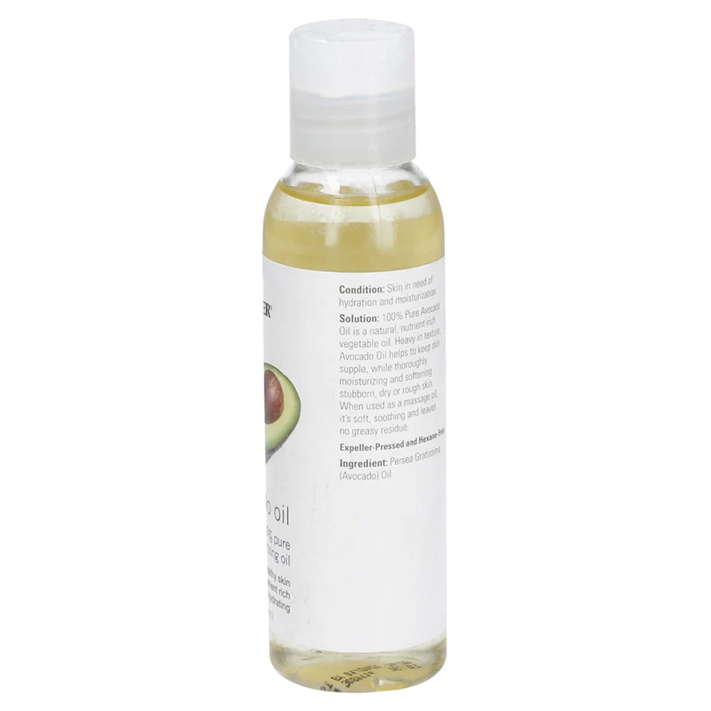 Оптовая продажа чистое Экстра натуральное масло авокадо 118 мл холоднопрессованное нерафинированное переносное на заказ