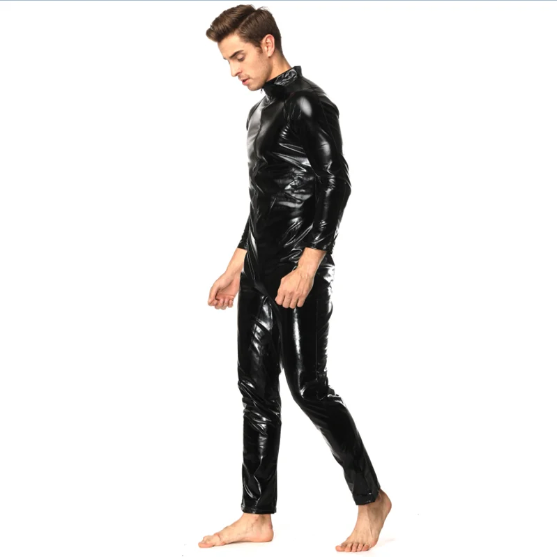 Wholesale inflatable latex costume latex catsuit men  sexy fashion catsuit for men