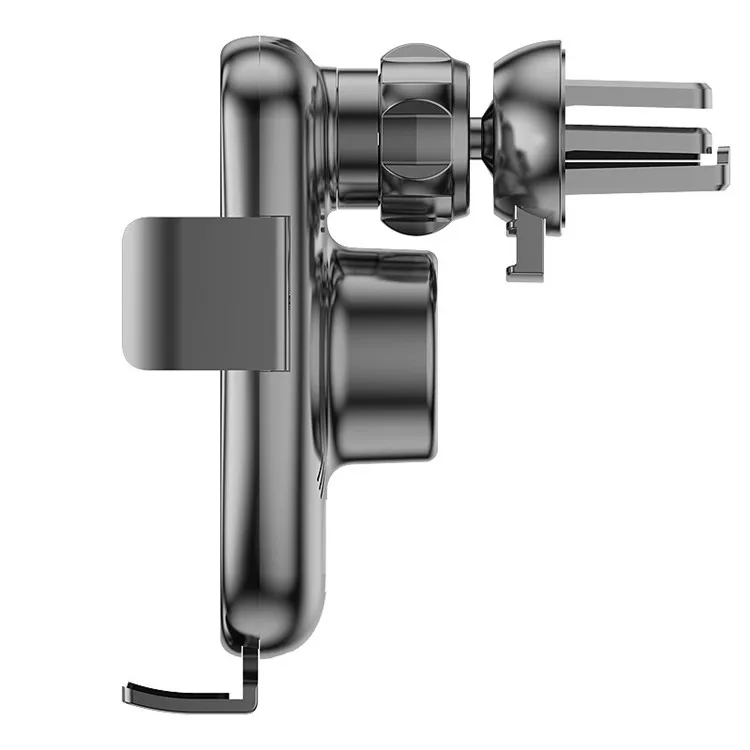 New Design  Airvent Clamp Mount Mobile Cell Smart Phone Holder Fast Quick Charging Car Chargers Wireless Charger Car Stand