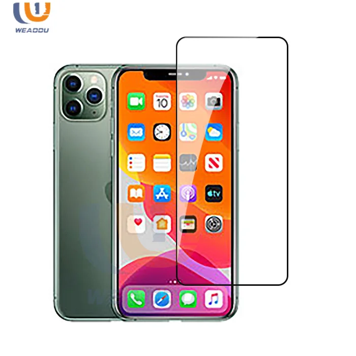WEADDU Заводская защита для экрана iPhone 11 Pro Max закаленное стекло