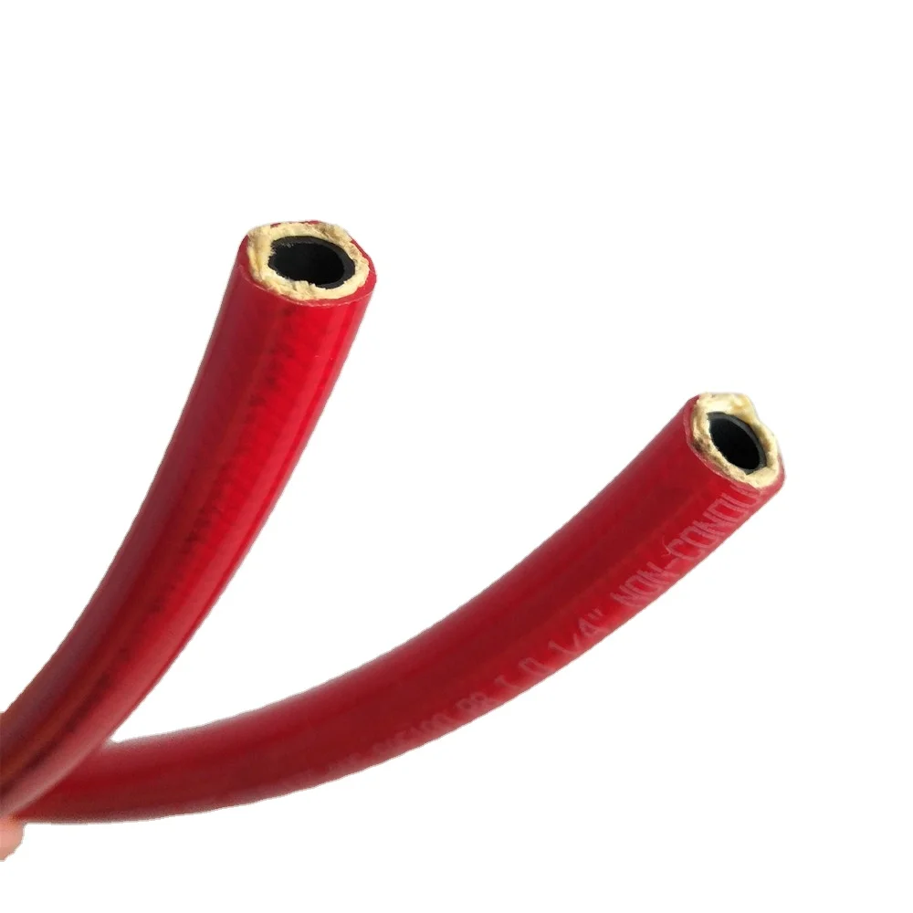 1/4-2  inch High Tensile Fiber Braided Reinforcement Fiber  strengthen Thermoplastic Hydraulic hose