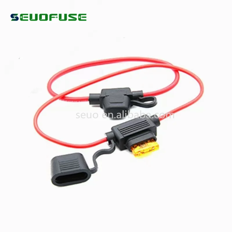 Factory direct Waterproof In-Line ATO ATC Fuse Holder Auto 12V Car Add a circuit Fuse Adapterblade fuse holder