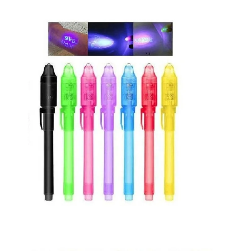 Волшебная невидимая чернильная шариковая ручка на заказ пластиковая с