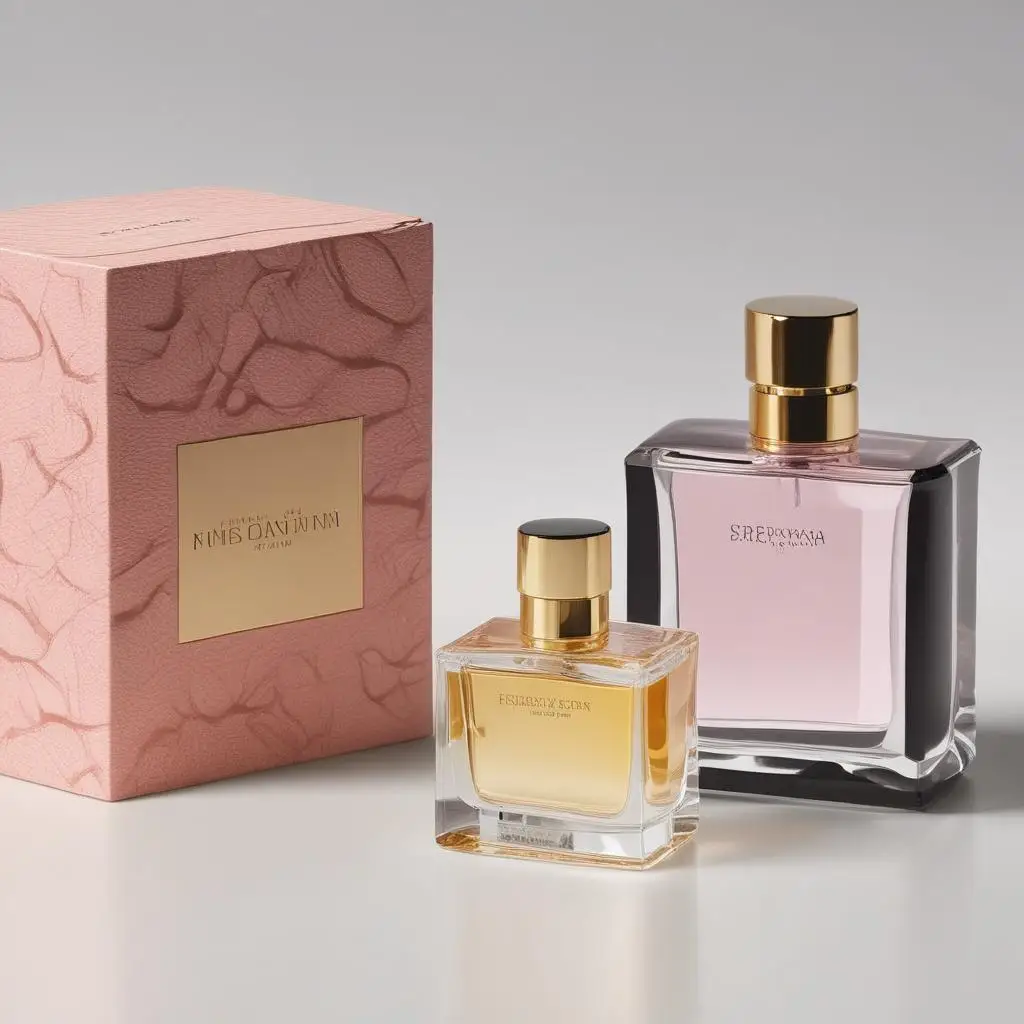 2024 Low price waterproof Scratch-proof  lid and base box perfume bottle and box for gift packaging