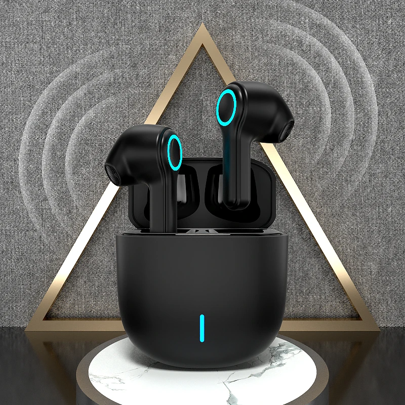 
2021 latest tws hands free led lighting high sound quality earphone for game sport 