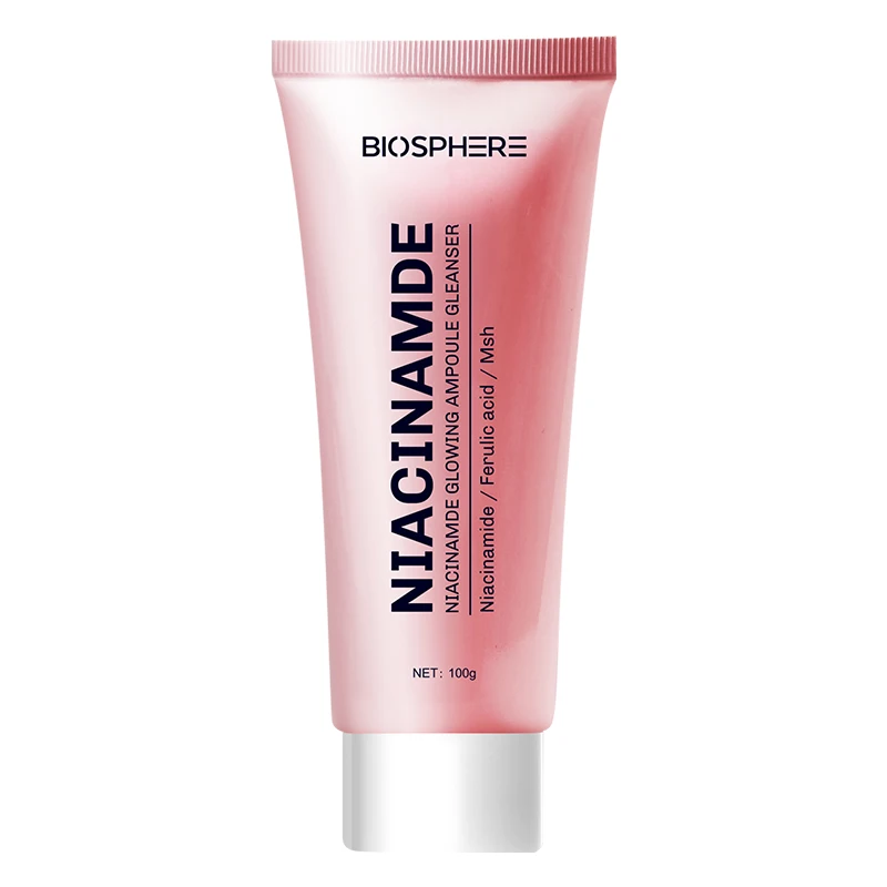 Biosphere Customized Niacinamide Cleansing Gel Cleansing Makeup Removal Paraben Free Hydrating Vegan Facial Cleanser