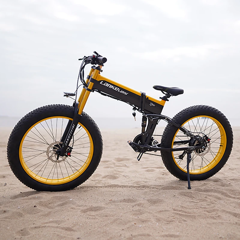 26*4.0 750W 1000W high power fat tire electric mountain bike/ebike/beach snow bike/folding electric bike