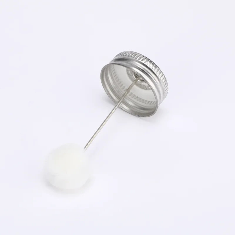 metal lid with brush for adhesive several size for your choice